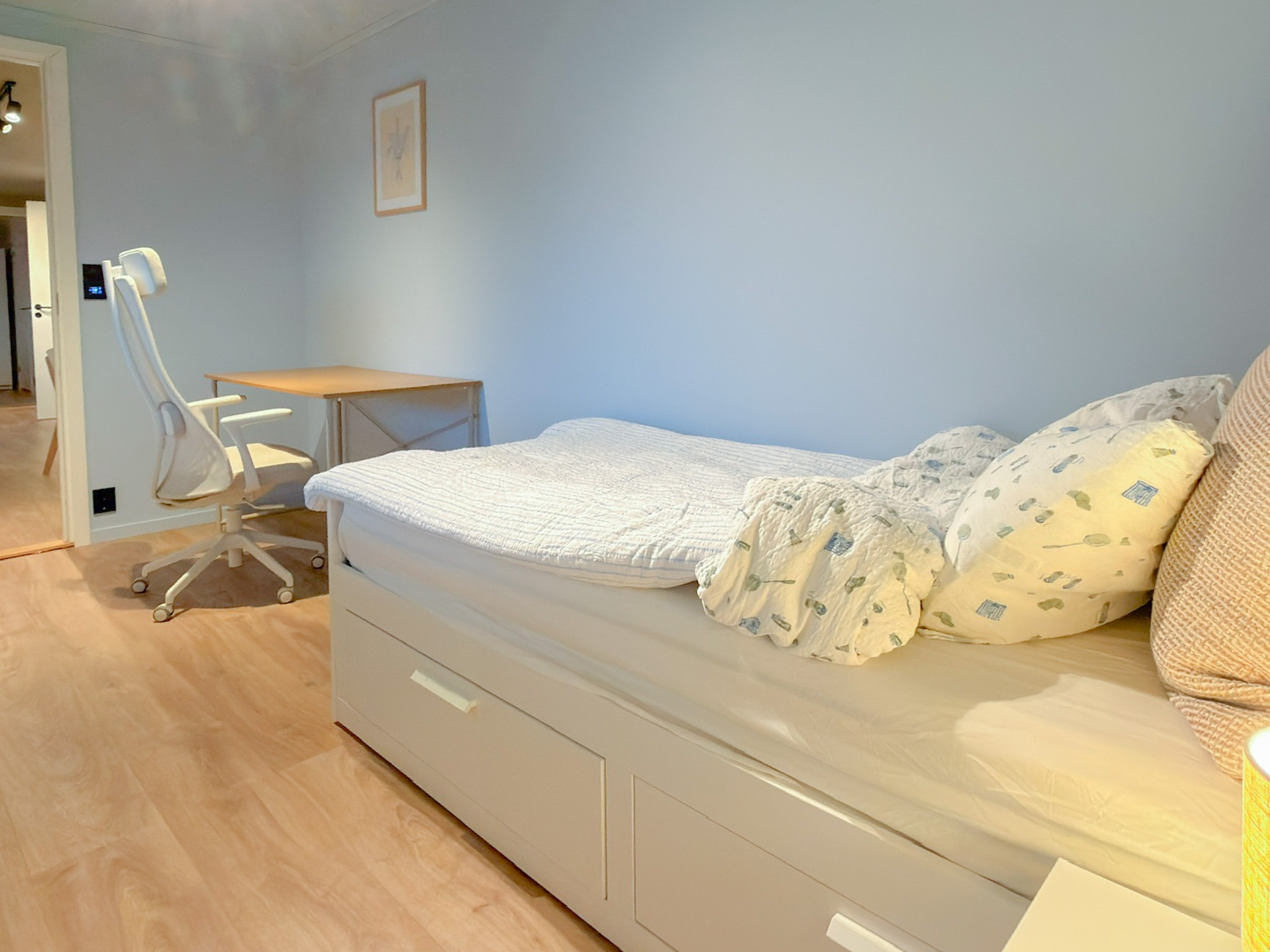 Seng som kan gjøres om til dobbeltseng